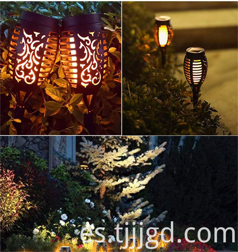 Flame Solar Garden Lights